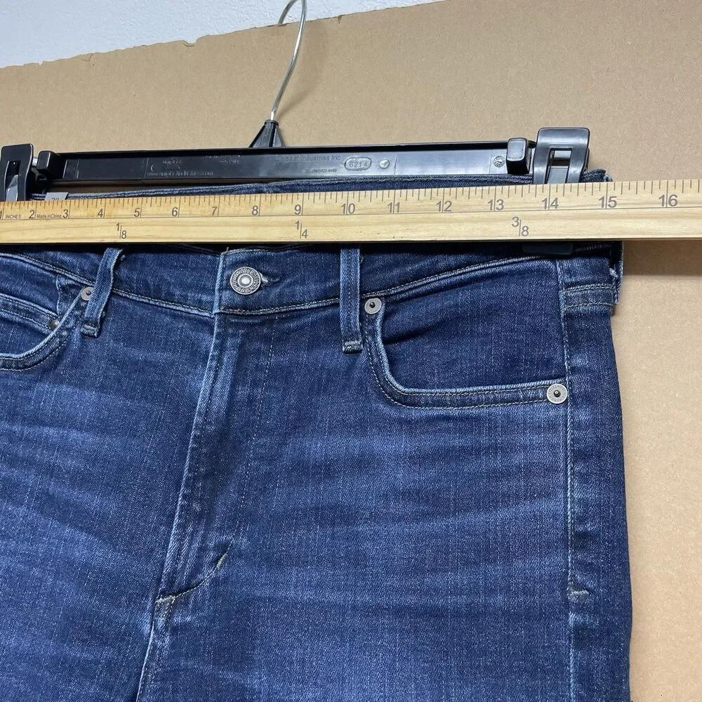 Citizens Of Humanity Cara High Rise Cigarette Ankle Women’s Sz 29 Stretch Jeans